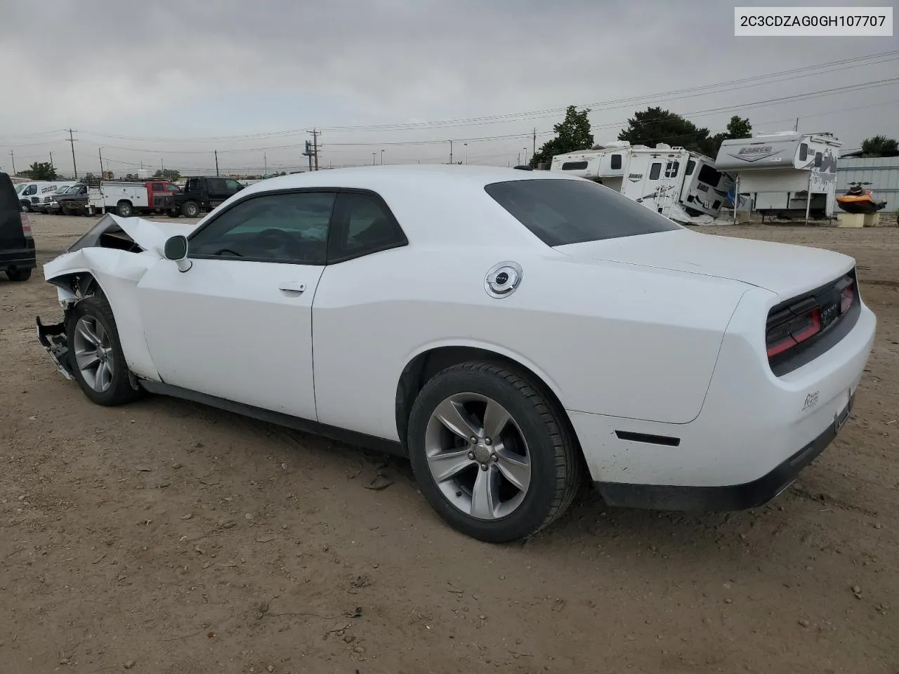 2C3CDZAG0GH107707 2016 Dodge Challenger Sxt