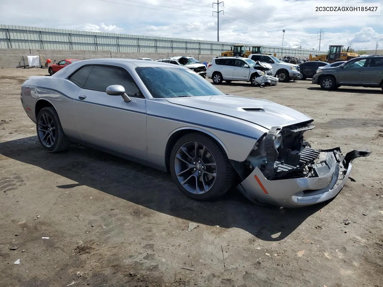 2C3CDZAGXGH185427 2016 Dodge Challenger Sxt