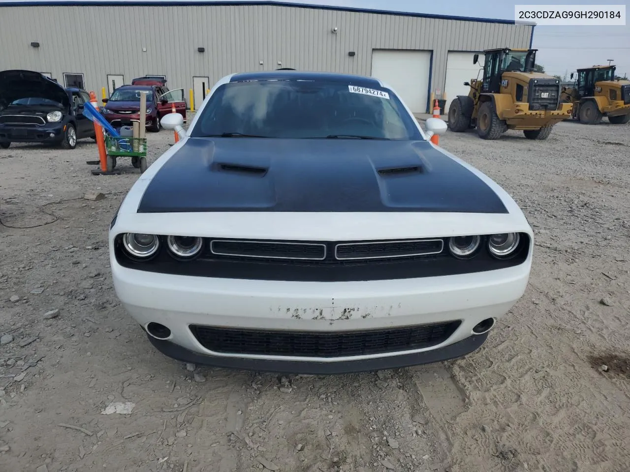 2016 Dodge Challenger Sxt VIN: 2C3CDZAG9GH290184 Lot: 68794274