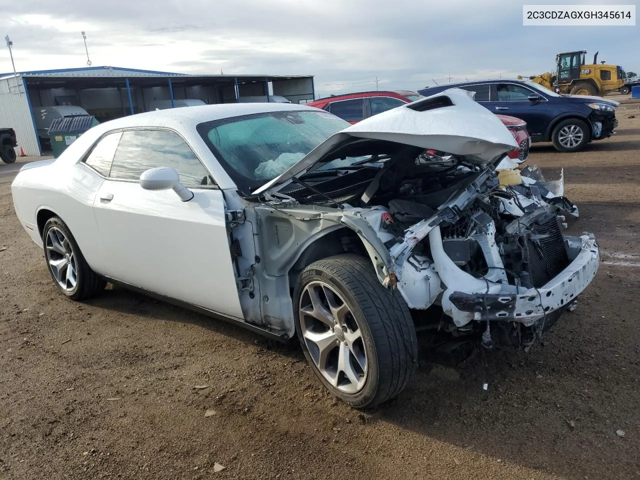 2016 Dodge Challenger Sxt VIN: 2C3CDZAGXGH345614 Lot: 68827824