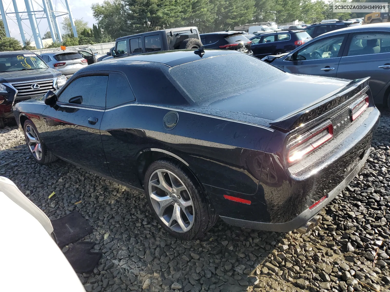 2016 Dodge Challenger Sxt VIN: 2C3CDZAG3GH349939 Lot: 68864074