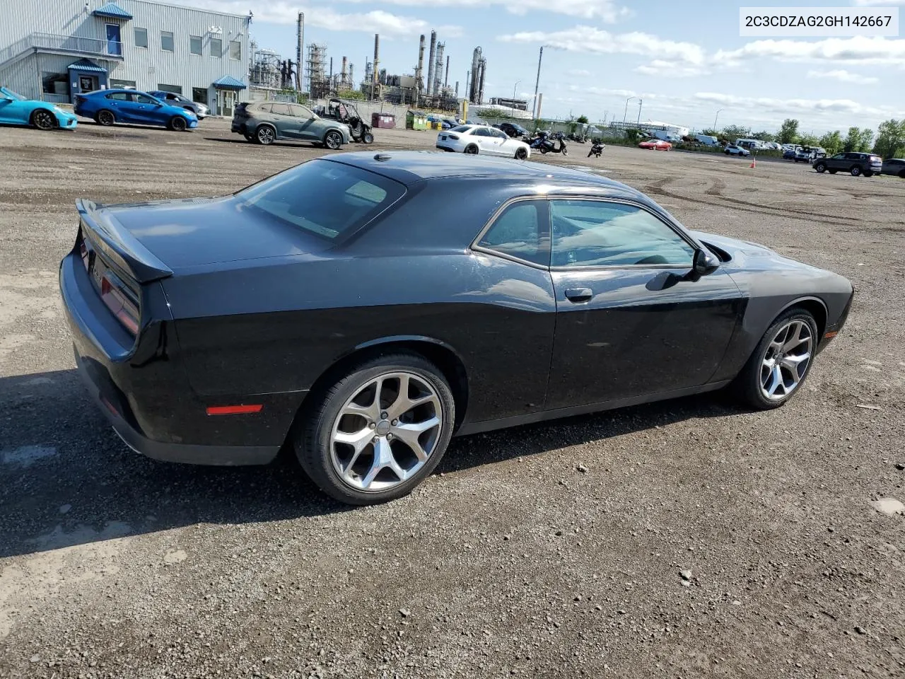 2C3CDZAG2GH142667 2016 Dodge Challenger Sxt