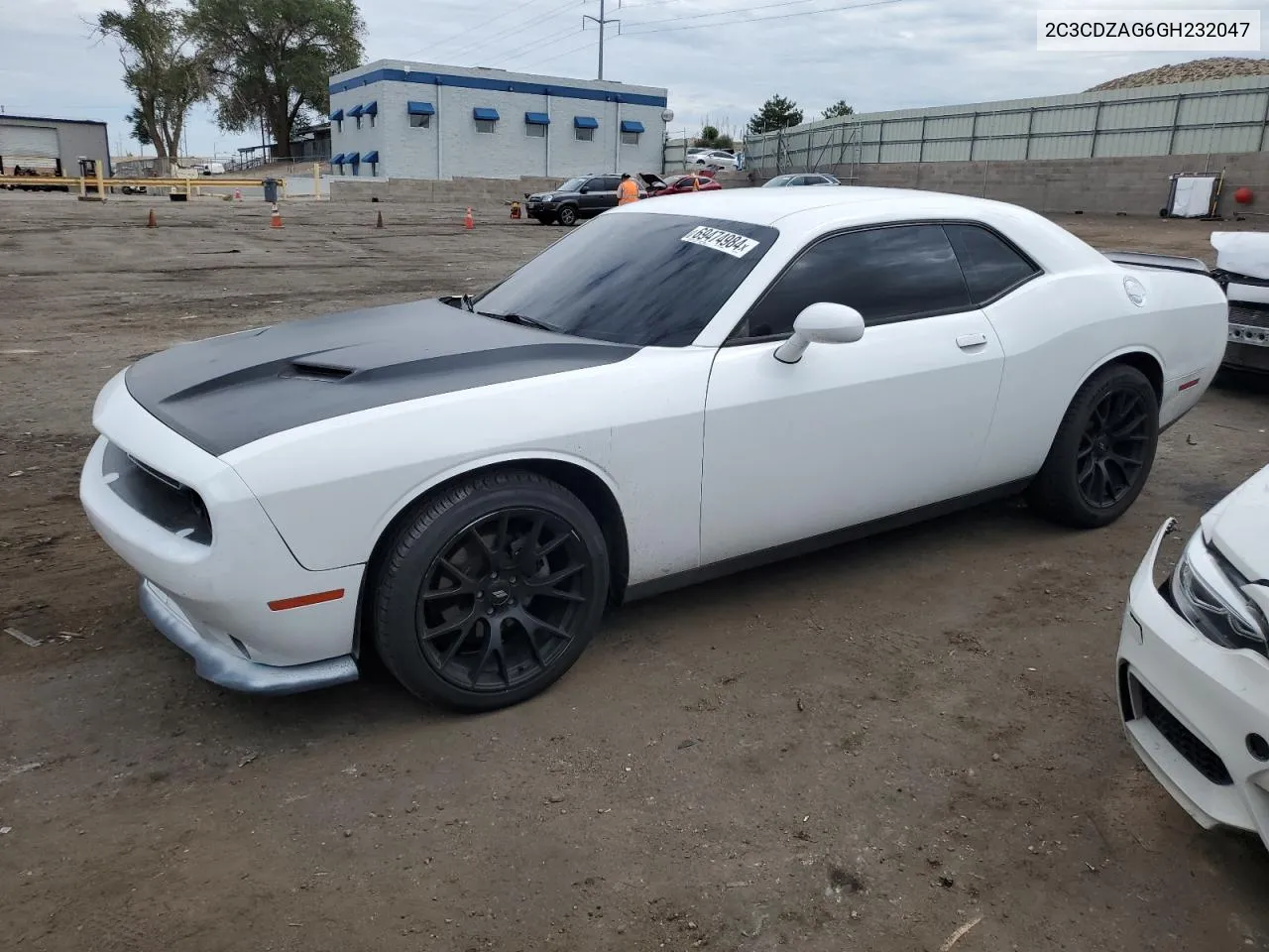 2016 Dodge Challenger Sxt VIN: 2C3CDZAG6GH232047 Lot: 69474984