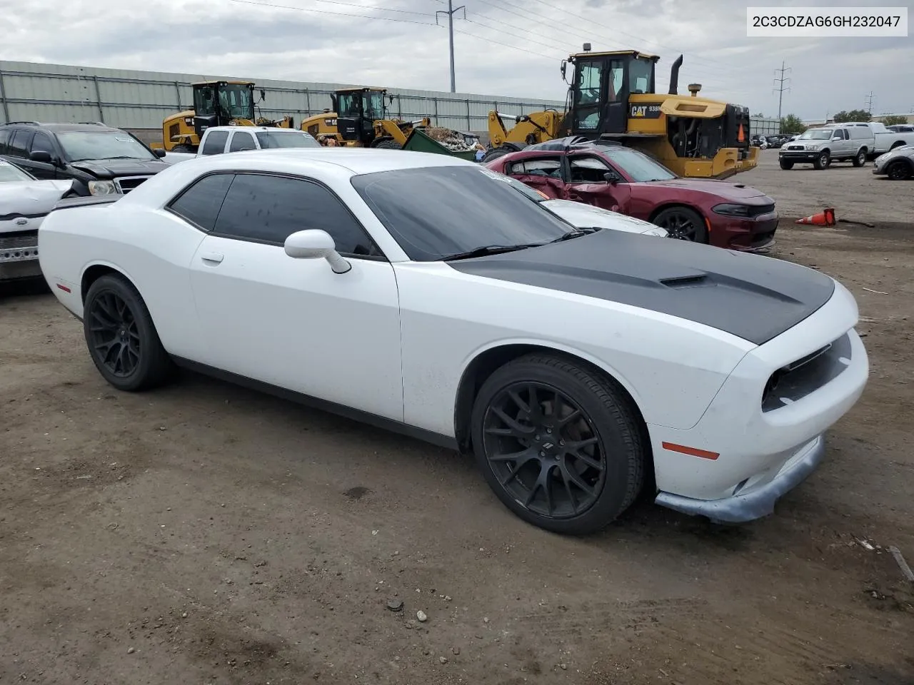 2016 Dodge Challenger Sxt VIN: 2C3CDZAG6GH232047 Lot: 69474984