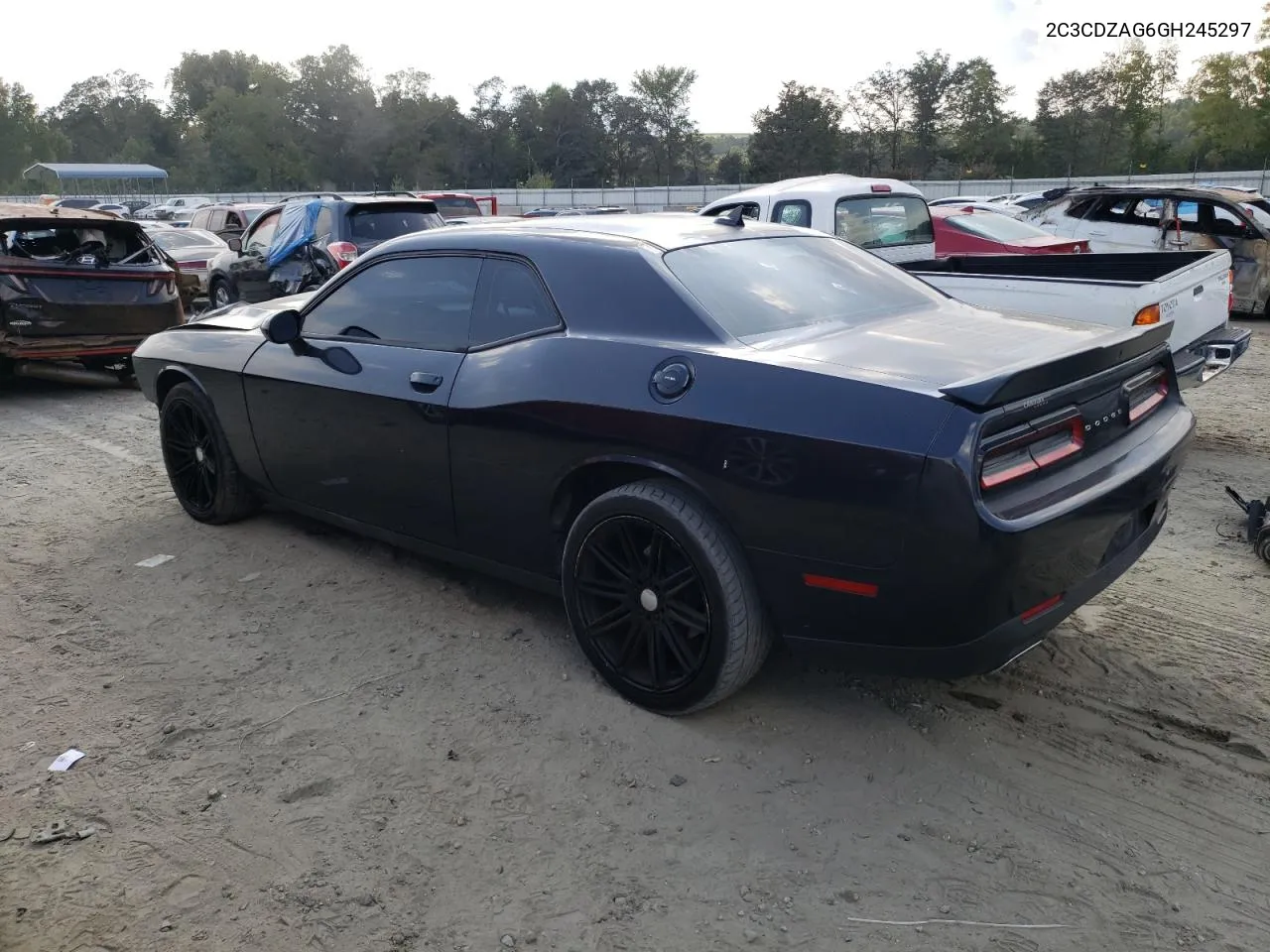 2C3CDZAG6GH245297 2016 Dodge Challenger Sxt