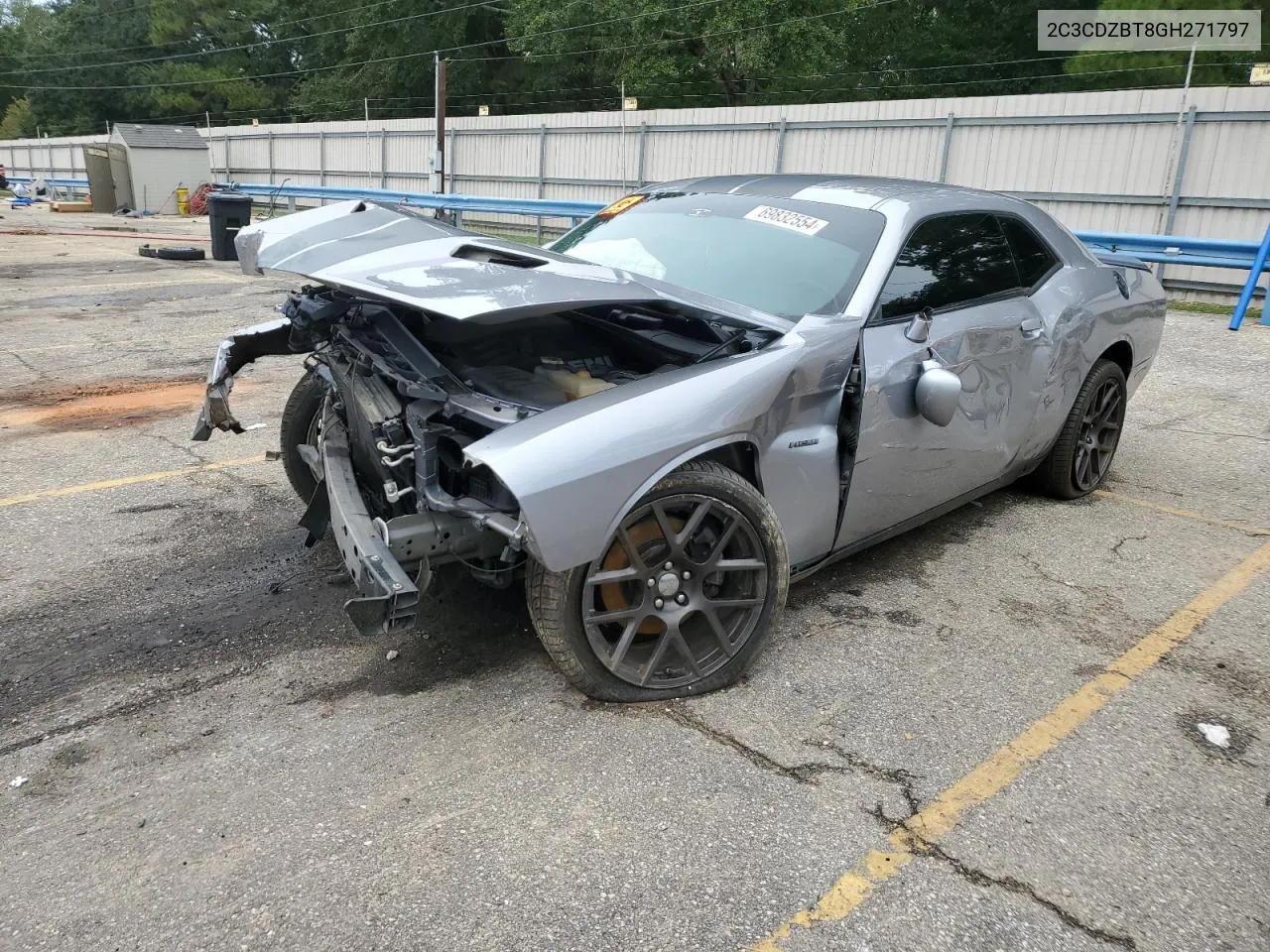 2016 Dodge Challenger R/T VIN: 2C3CDZBT8GH271797 Lot: 69832554