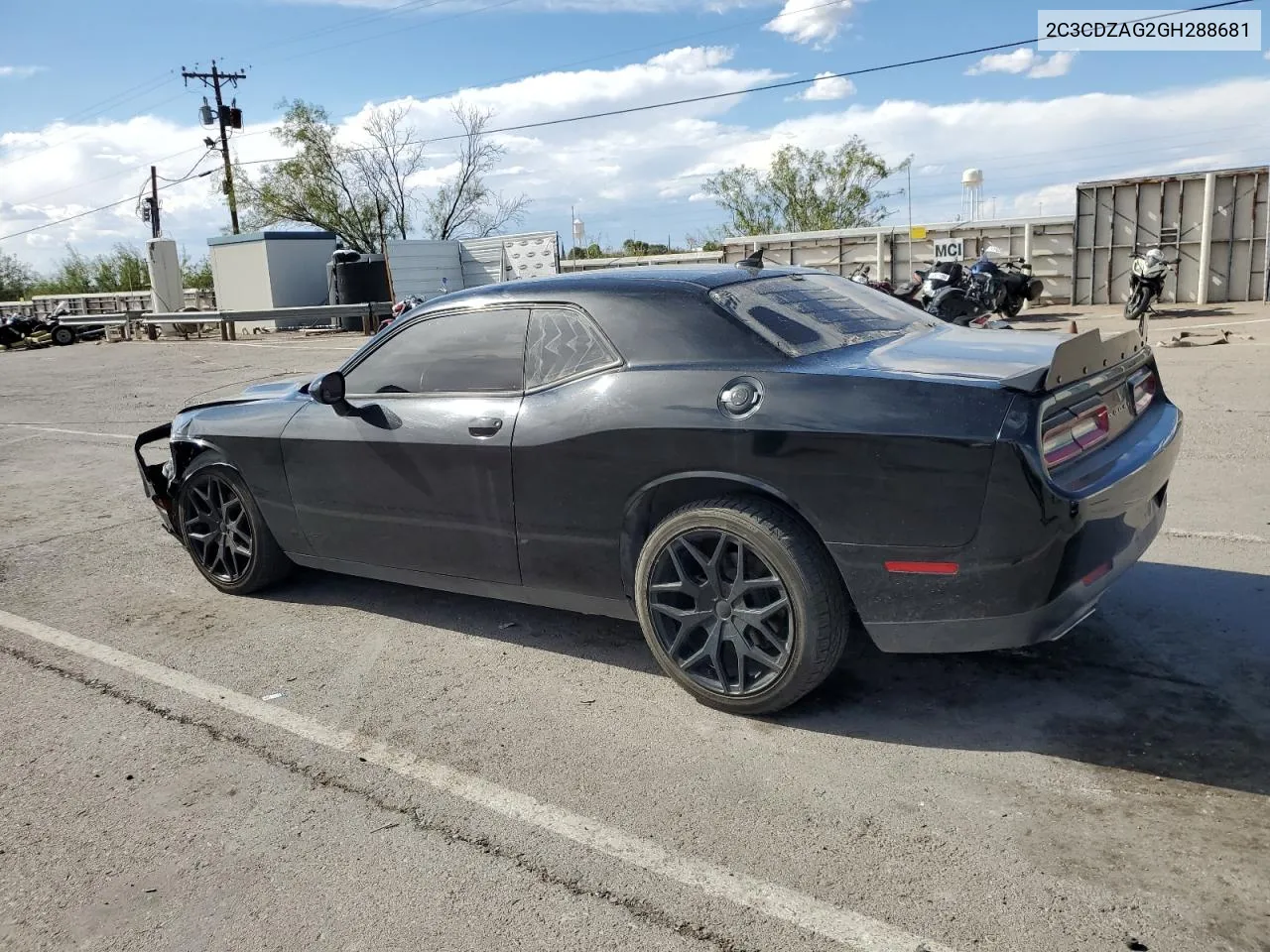 2C3CDZAG2GH288681 2016 Dodge Challenger Sxt