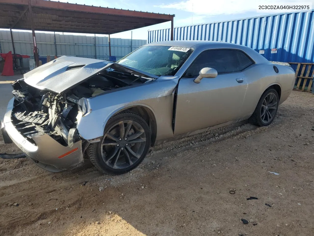 2C3CDZAG4GH322975 2016 Dodge Challenger Sxt