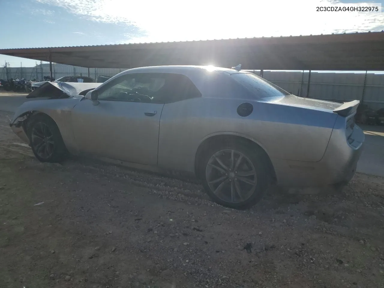 2C3CDZAG4GH322975 2016 Dodge Challenger Sxt