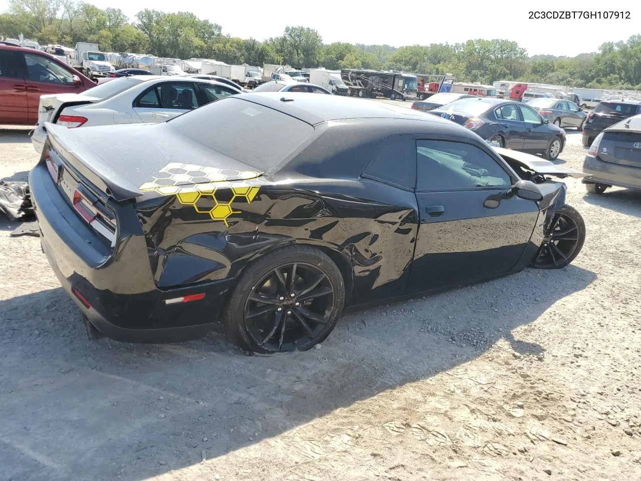 2016 Dodge Challenger R/T VIN: 2C3CDZBT7GH107912 Lot: 70069174