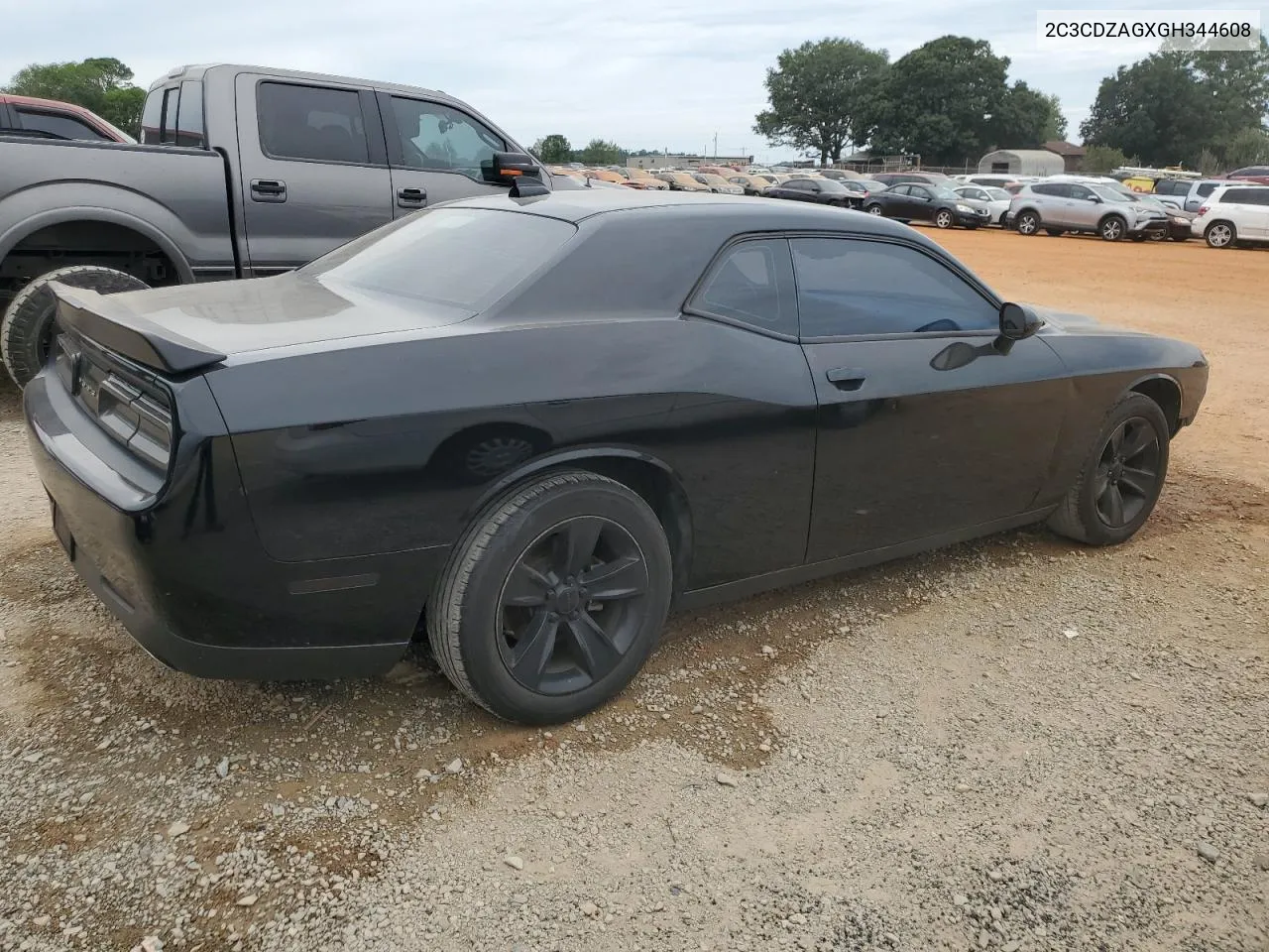 2016 Dodge Challenger Sxt VIN: 2C3CDZAGXGH344608 Lot: 70236334