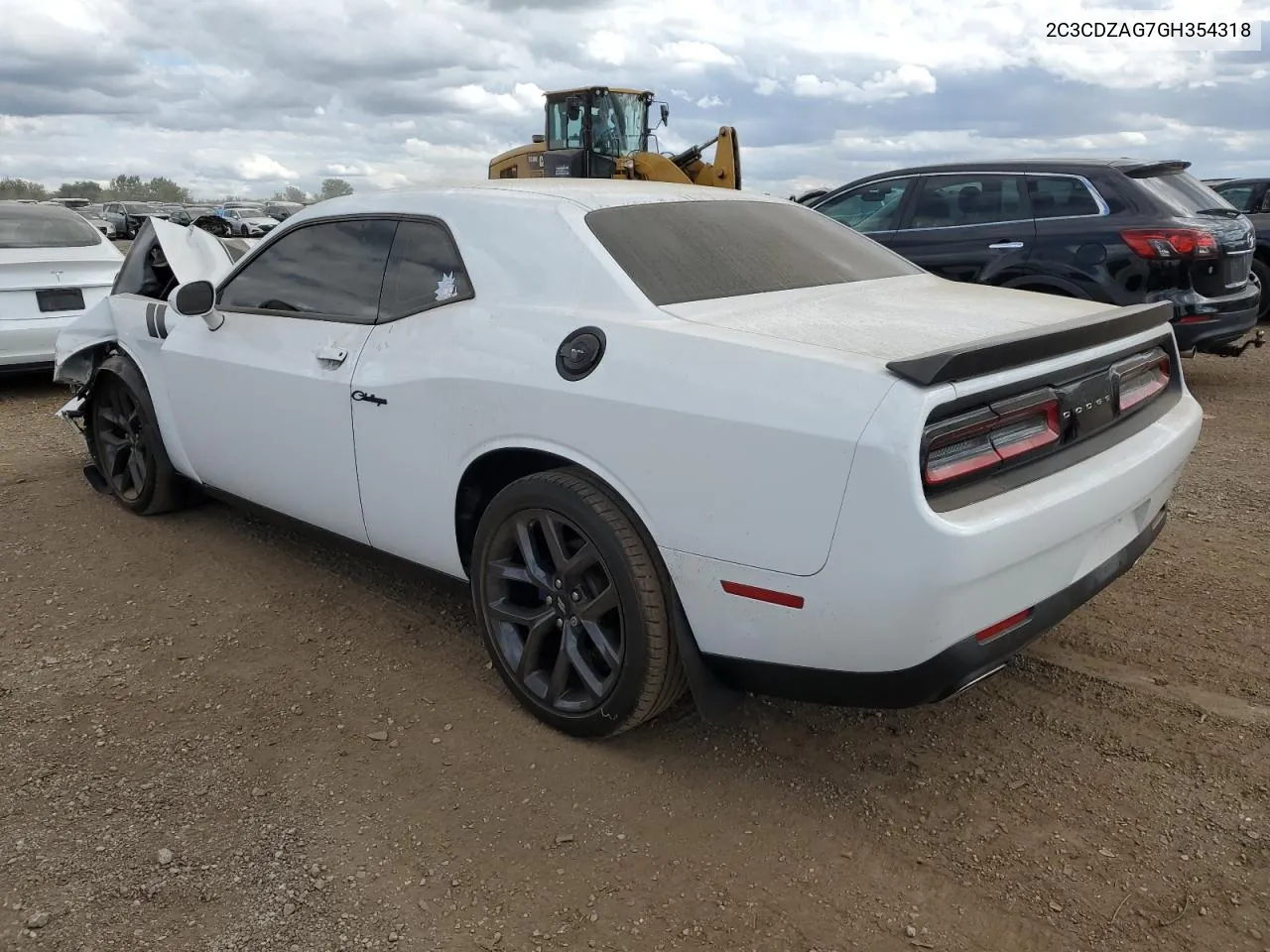 2016 Dodge Challenger Sxt VIN: 2C3CDZAG7GH354318 Lot: 70287804