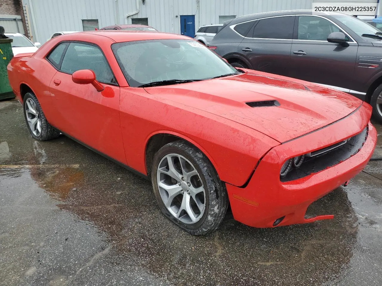 2C3CDZAG8GH225357 2016 Dodge Challenger Sxt