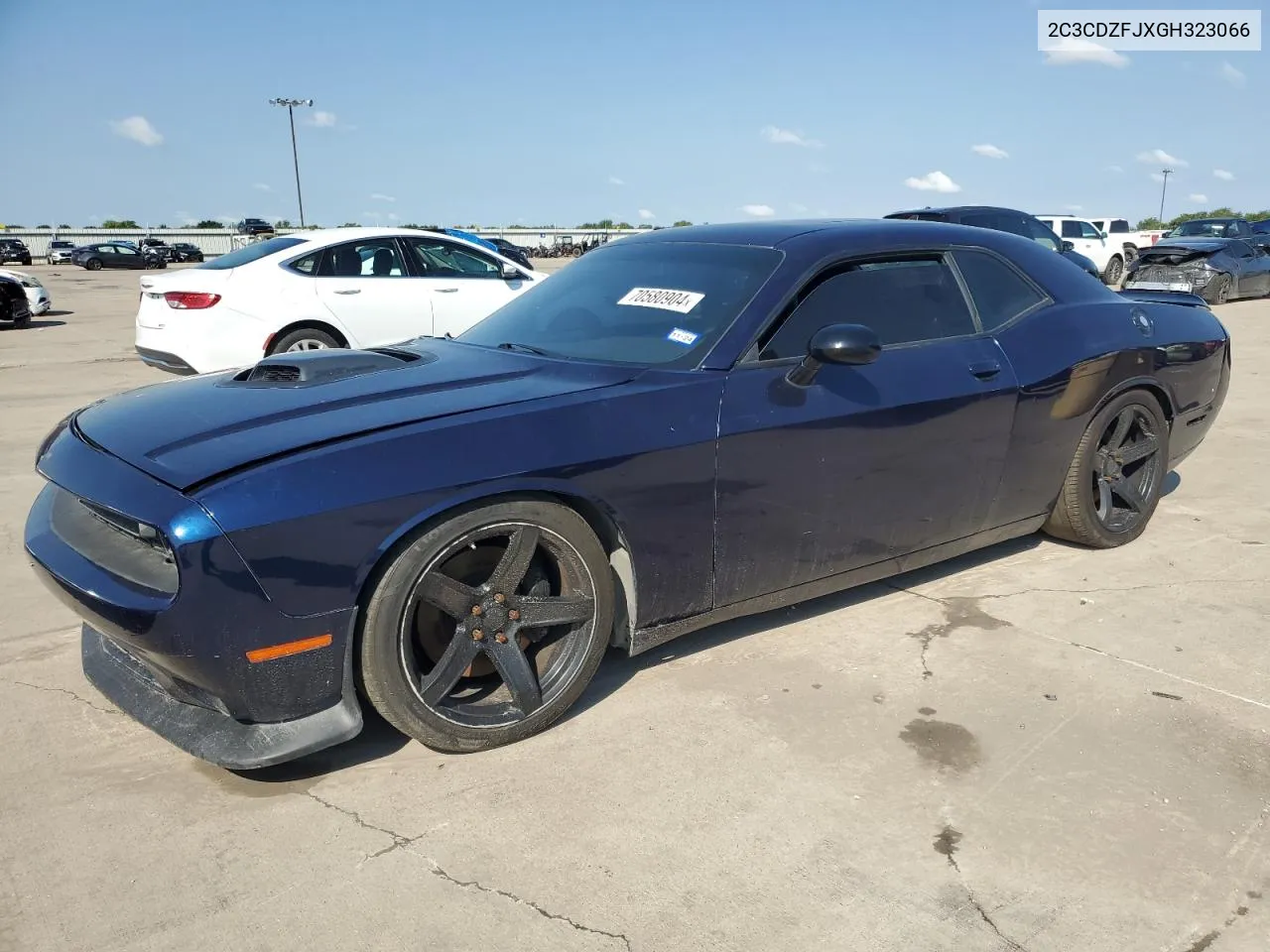 2C3CDZFJXGH323066 2016 Dodge Challenger R/T Scat Pack