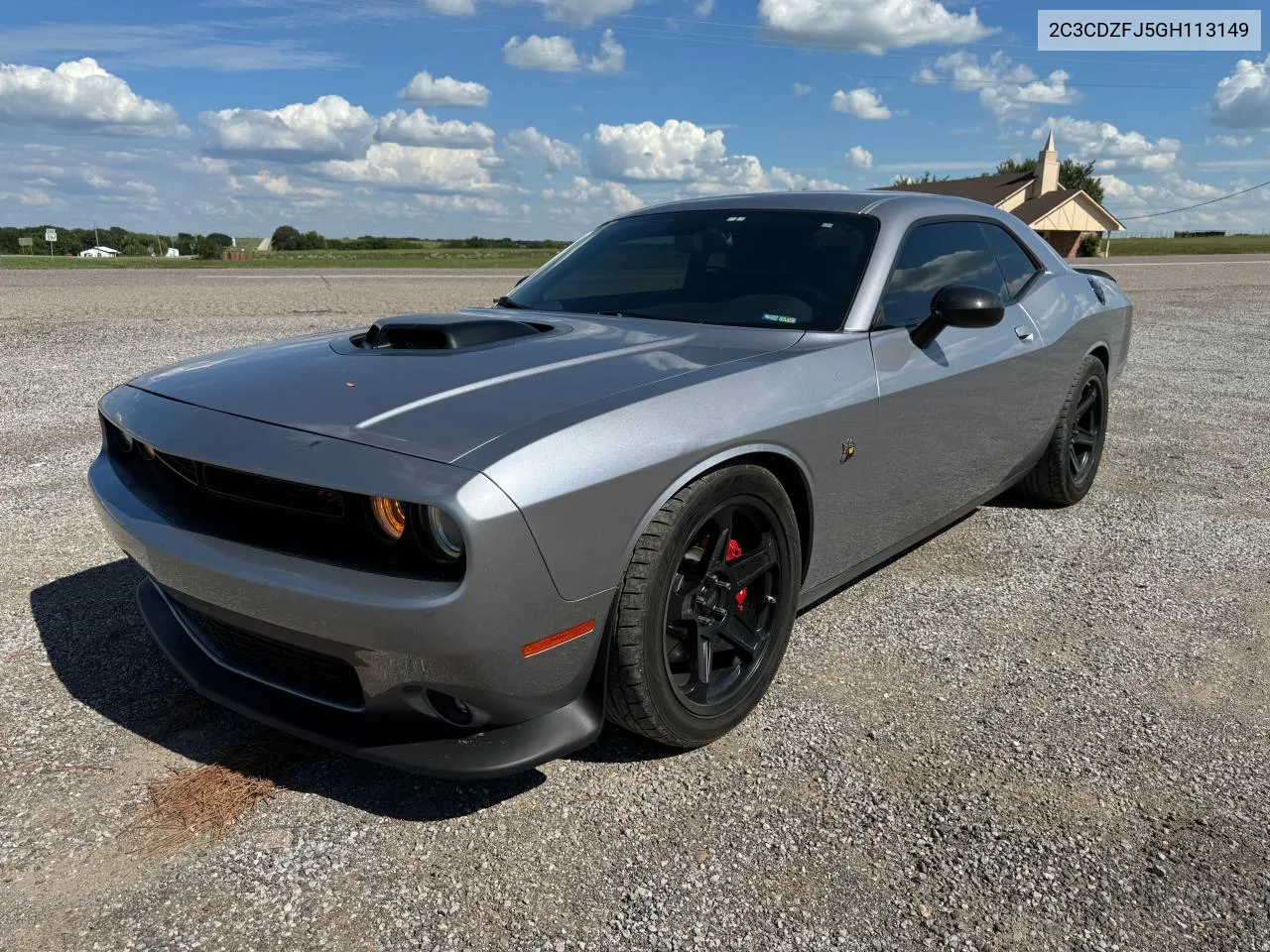 2C3CDZFJ5GH113149 2016 Dodge Challenger R/T Scat Pack