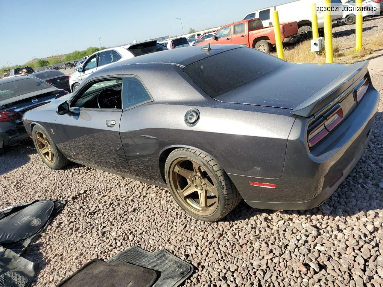 2016 Dodge Challenger R/T Scat Pack VIN: 2C3CDZFJ3GH288080 Lot: 70725964