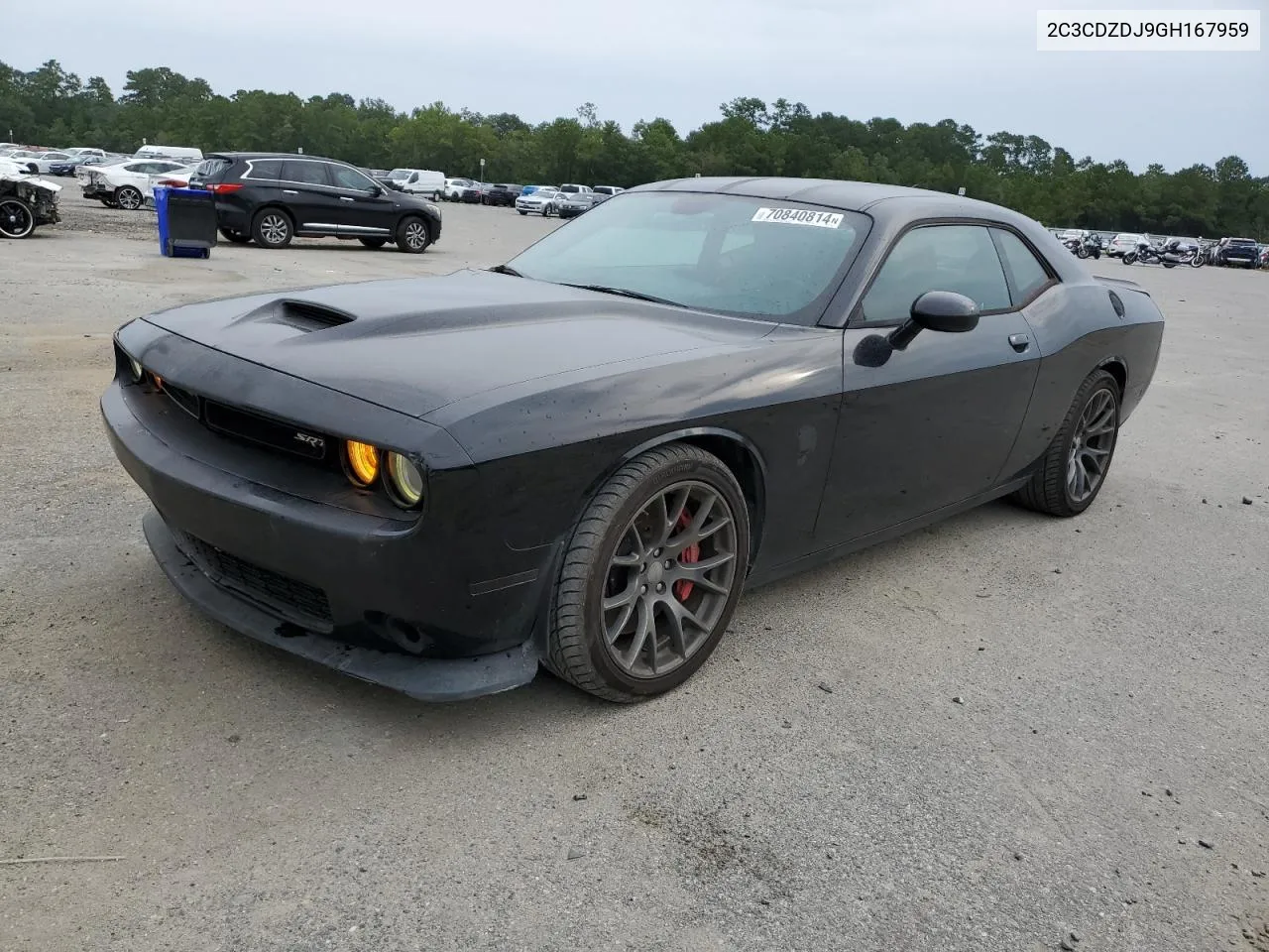 2C3CDZDJ9GH167959 2016 Dodge Challenger Srt 392