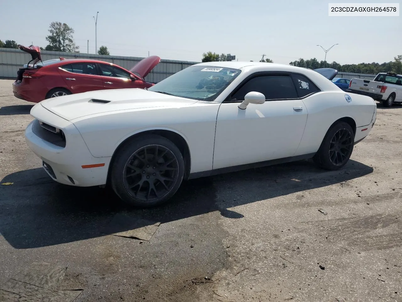 2016 Dodge Challenger Sxt VIN: 2C3CDZAGXGH264578 Lot: 70980934