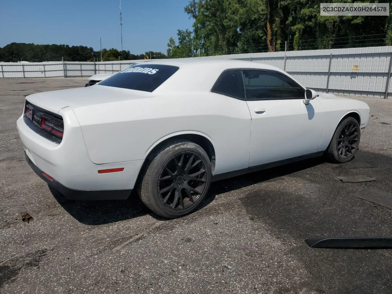 2016 Dodge Challenger Sxt VIN: 2C3CDZAGXGH264578 Lot: 70980934