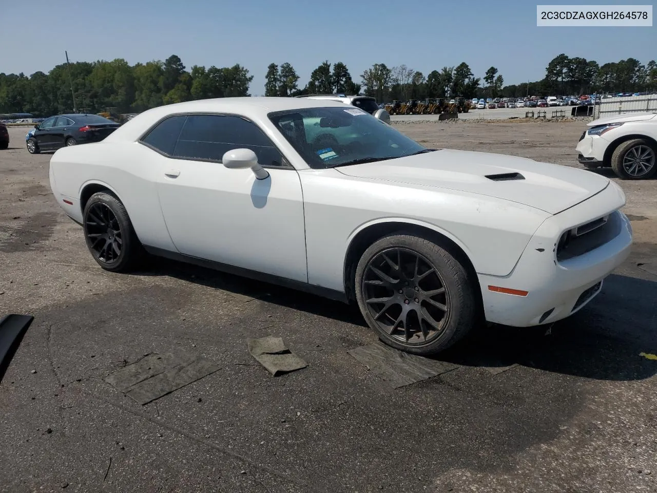 2016 Dodge Challenger Sxt VIN: 2C3CDZAGXGH264578 Lot: 70980934