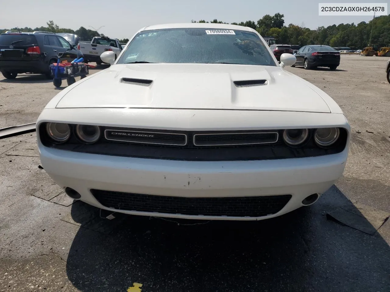 2016 Dodge Challenger Sxt VIN: 2C3CDZAGXGH264578 Lot: 70980934