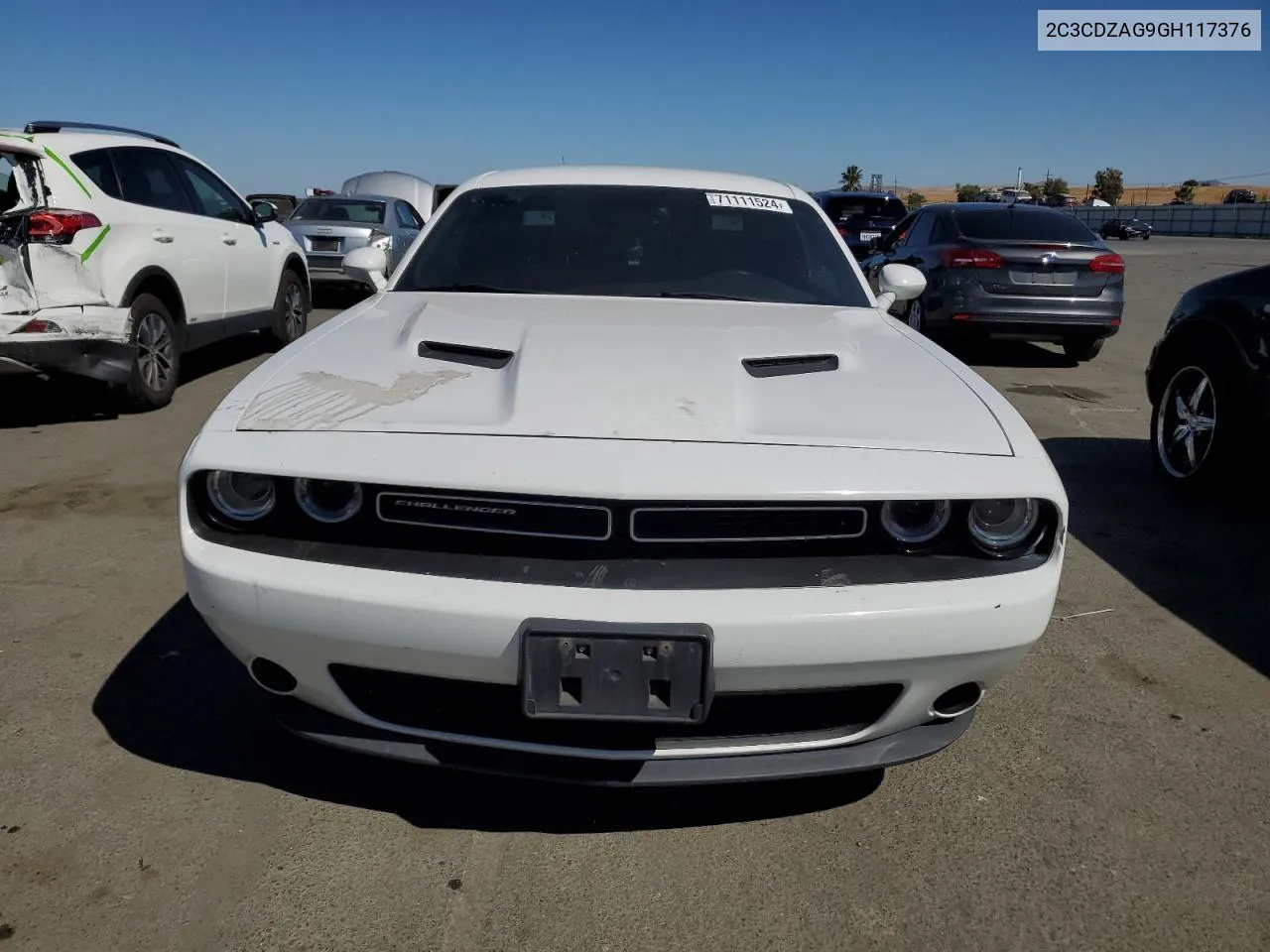 2016 Dodge Challenger Sxt VIN: 2C3CDZAG9GH117376 Lot: 71111524