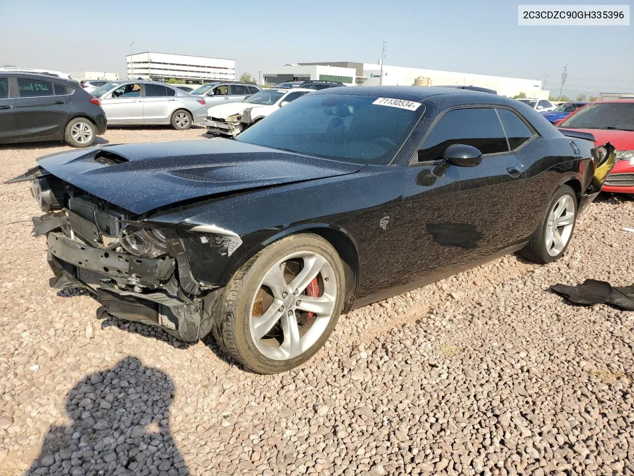 2C3CDZC90GH335396 2016 Dodge Challenger Srt Hellcat