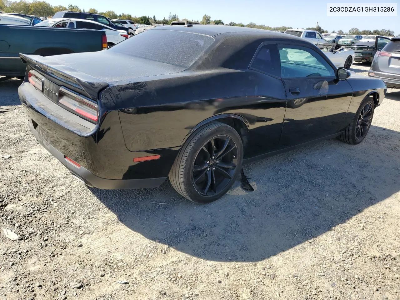 2016 Dodge Challenger Sxt VIN: 2C3CDZAG1GH315286 Lot: 71228974