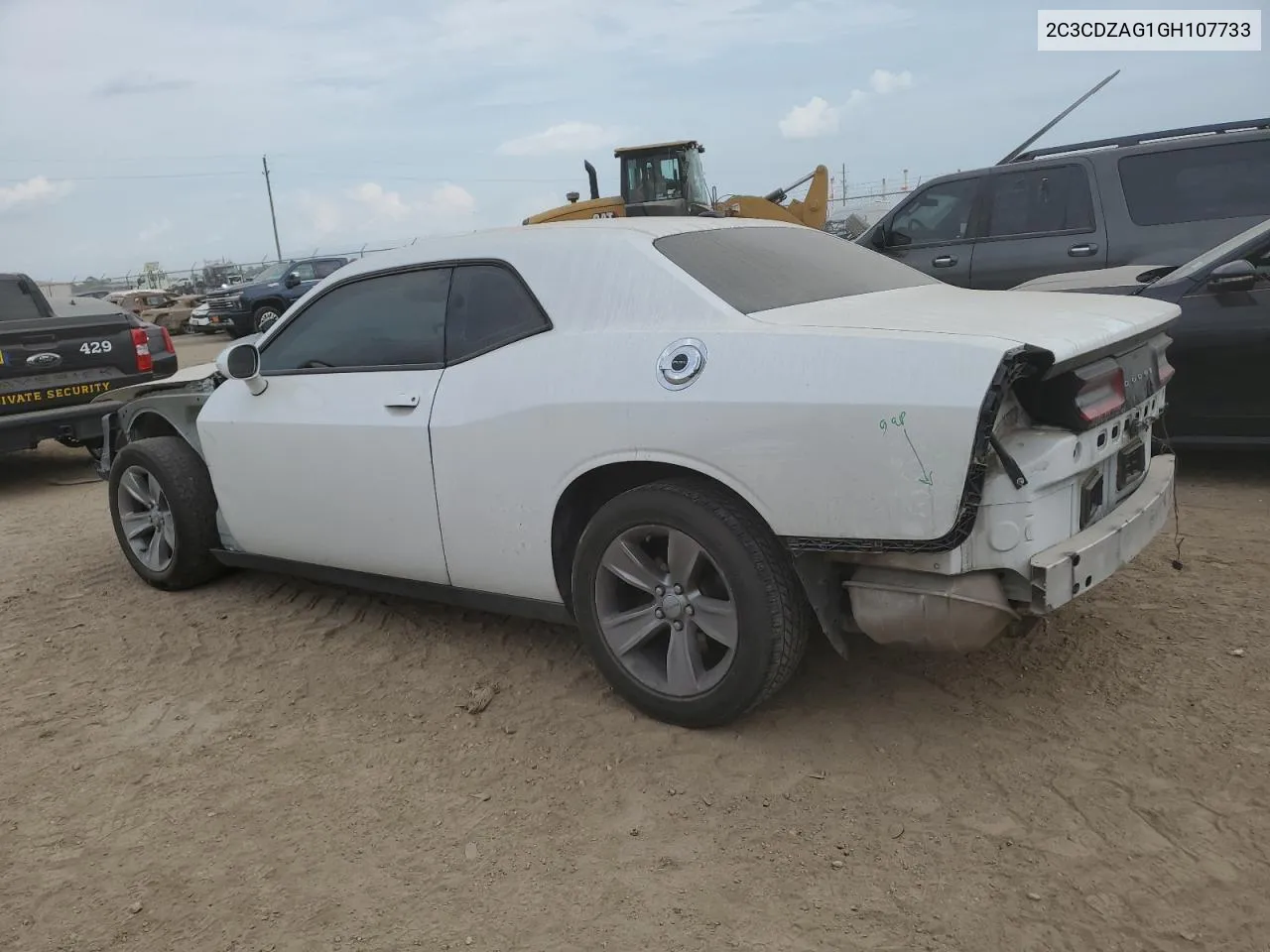 2016 Dodge Challenger Sxt VIN: 2C3CDZAG1GH107733 Lot: 71702744