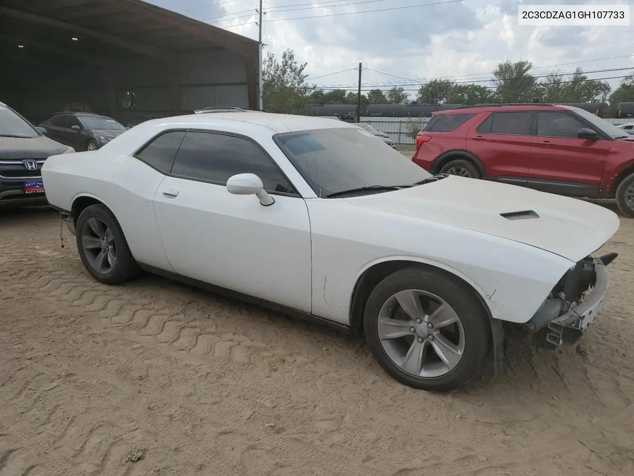 2016 Dodge Challenger Sxt VIN: 2C3CDZAG1GH107733 Lot: 71702744