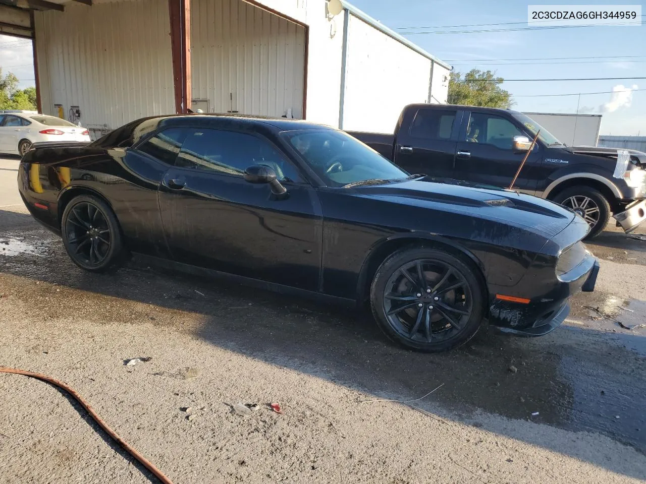 2016 Dodge Challenger Sxt VIN: 2C3CDZAG6GH344959 Lot: 71738044