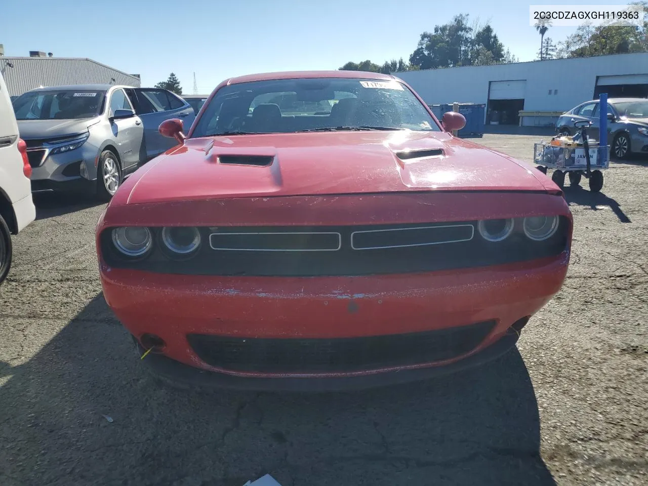 2016 Dodge Challenger Sxt VIN: 2C3CDZAGXGH119363 Lot: 71796334