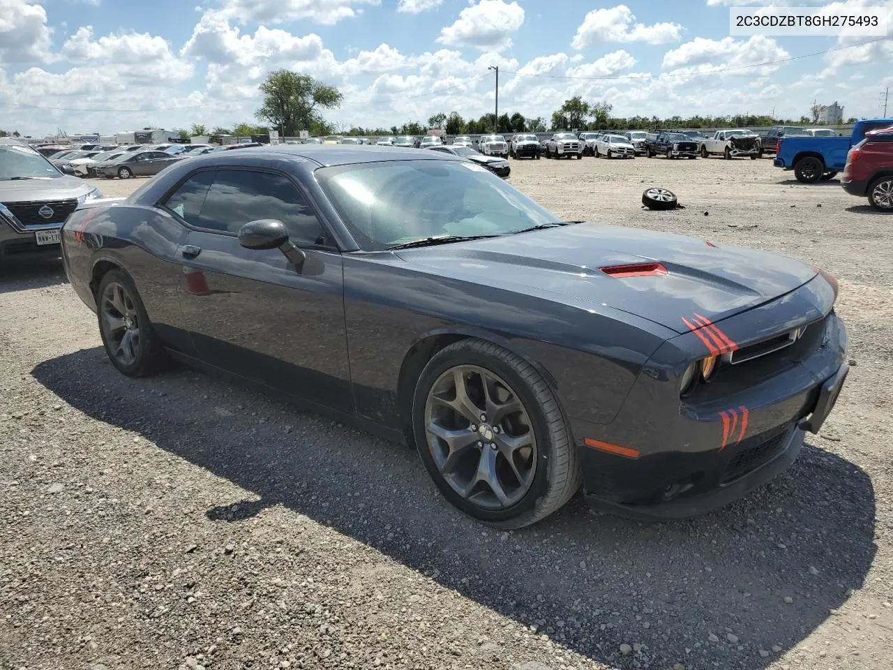 2016 Dodge Challenger R/T VIN: 2C3CDZBT8GH275493 Lot: 71803624