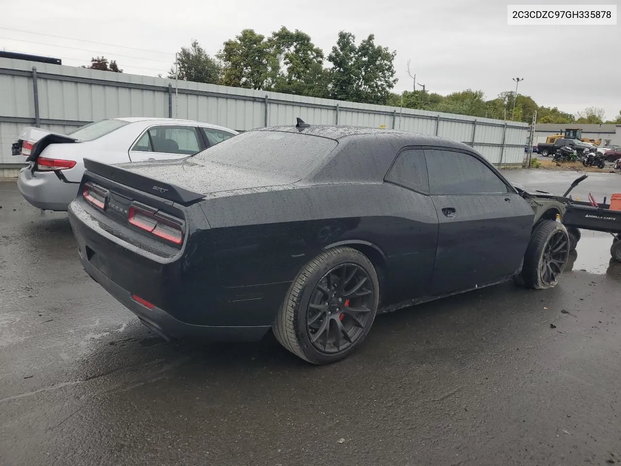 2016 Dodge Challenger Srt Hellcat VIN: 2C3CDZC97GH335878 Lot: 72079804