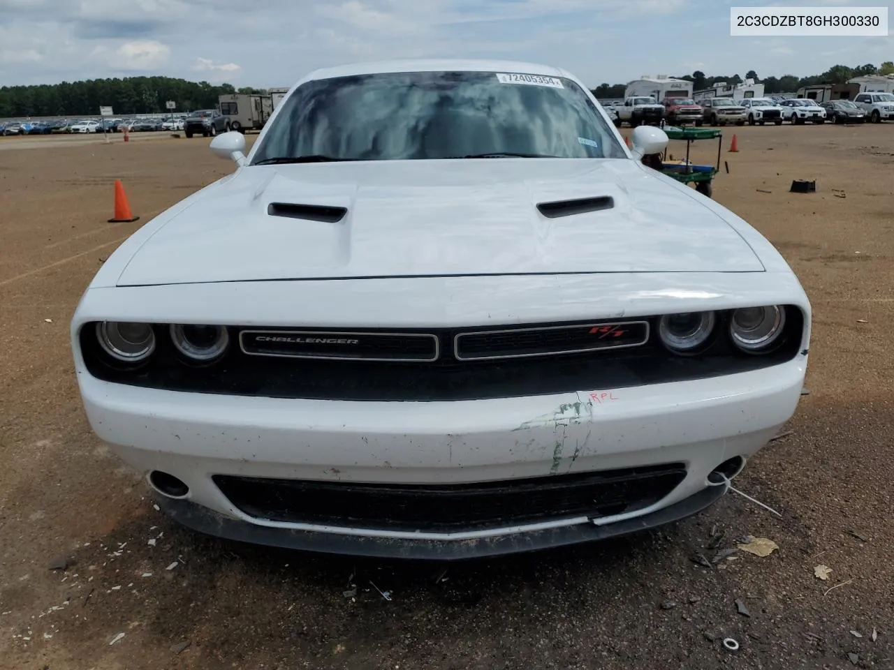 2016 Dodge Challenger R/T VIN: 2C3CDZBT8GH300330 Lot: 72405354