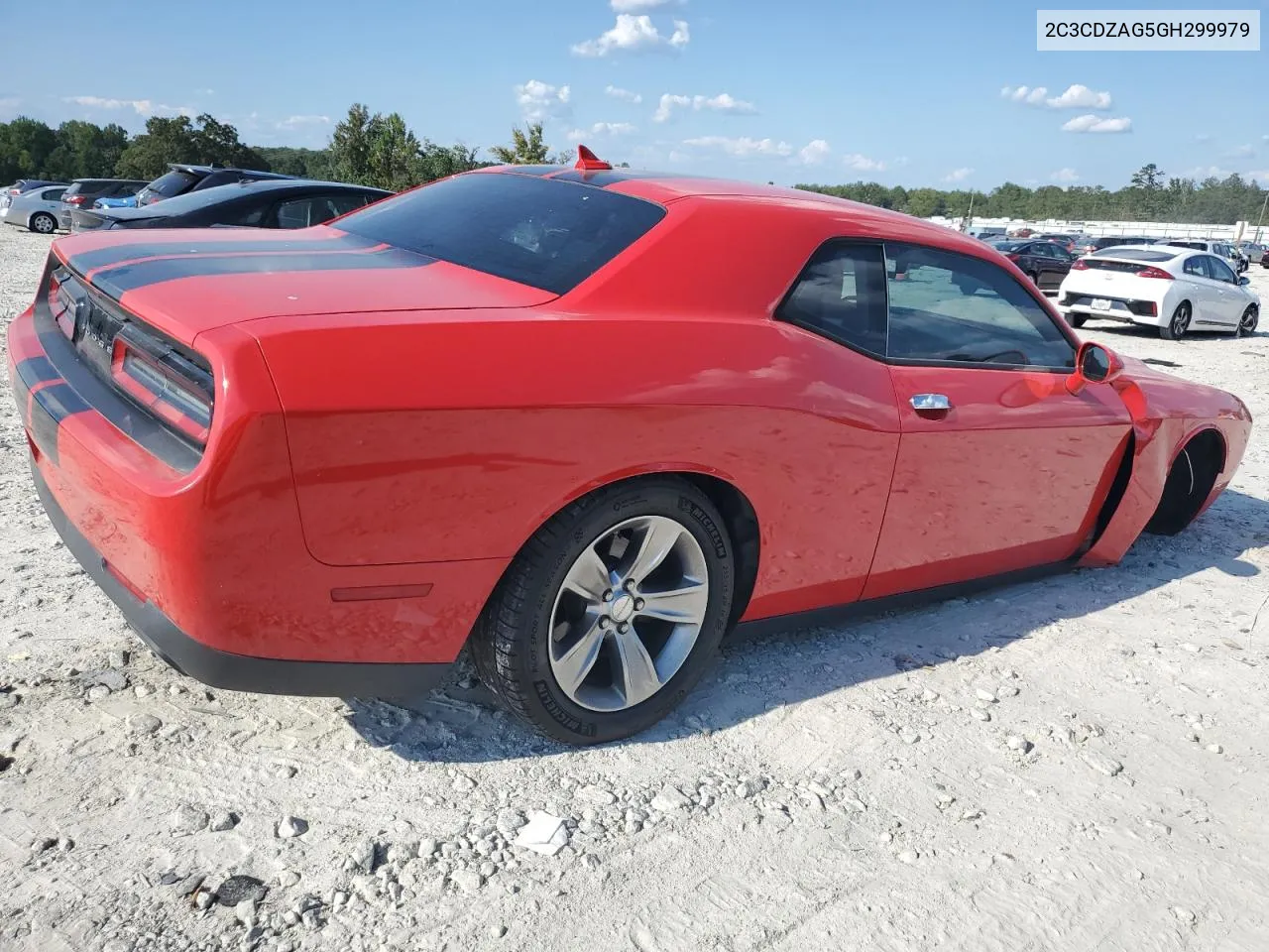 2016 Dodge Challenger Sxt VIN: 2C3CDZAG5GH299979 Lot: 72436784