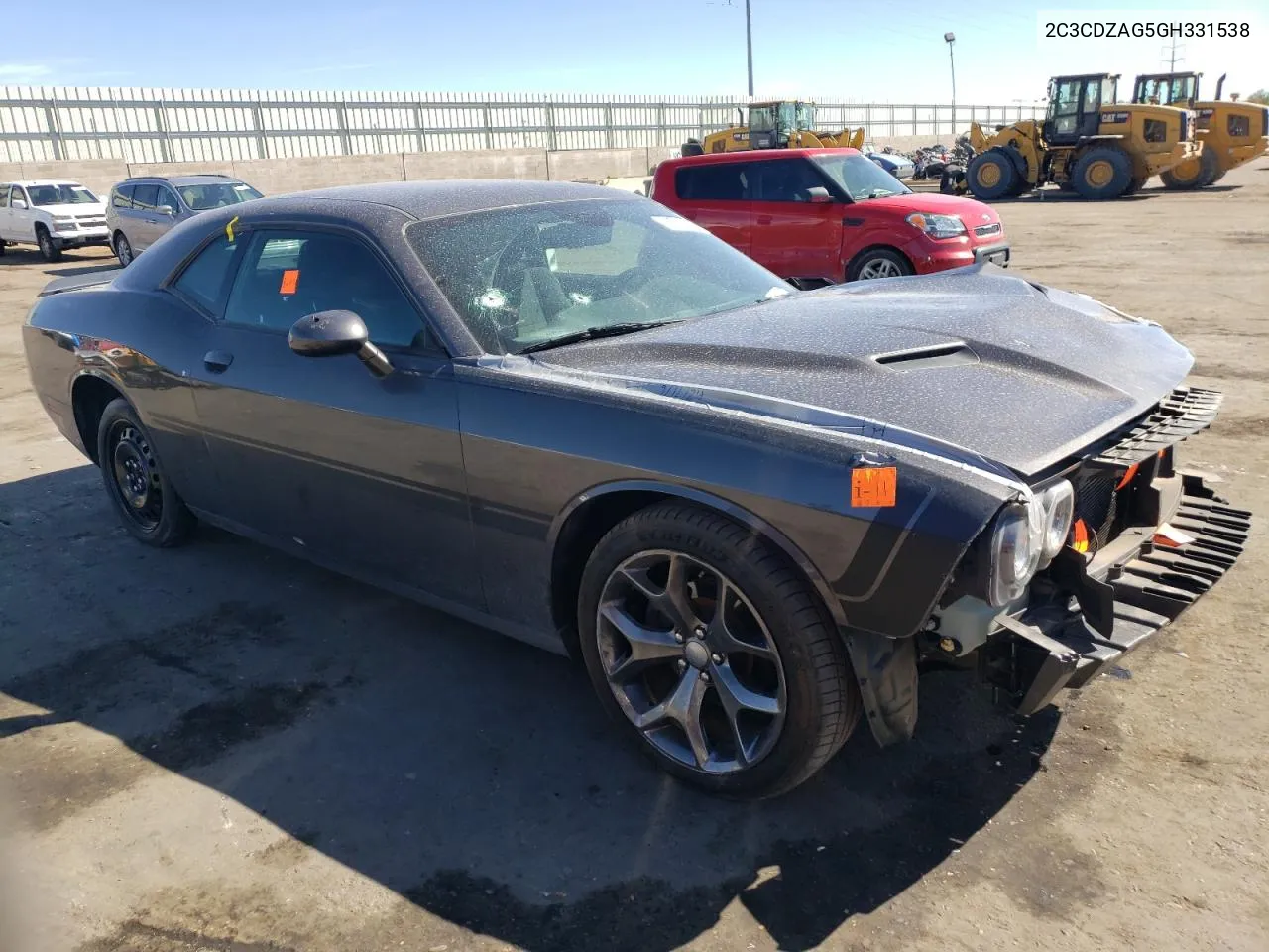 2016 Dodge Challenger Sxt VIN: 2C3CDZAG5GH331538 Lot: 72778614