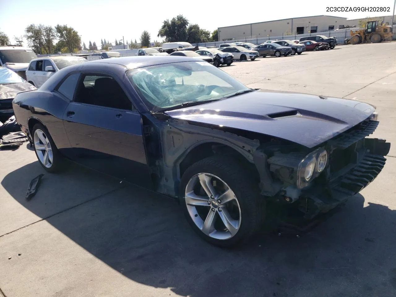 2016 Dodge Challenger Sxt VIN: 2C3CDZAG9GH202802 Lot: 72945124