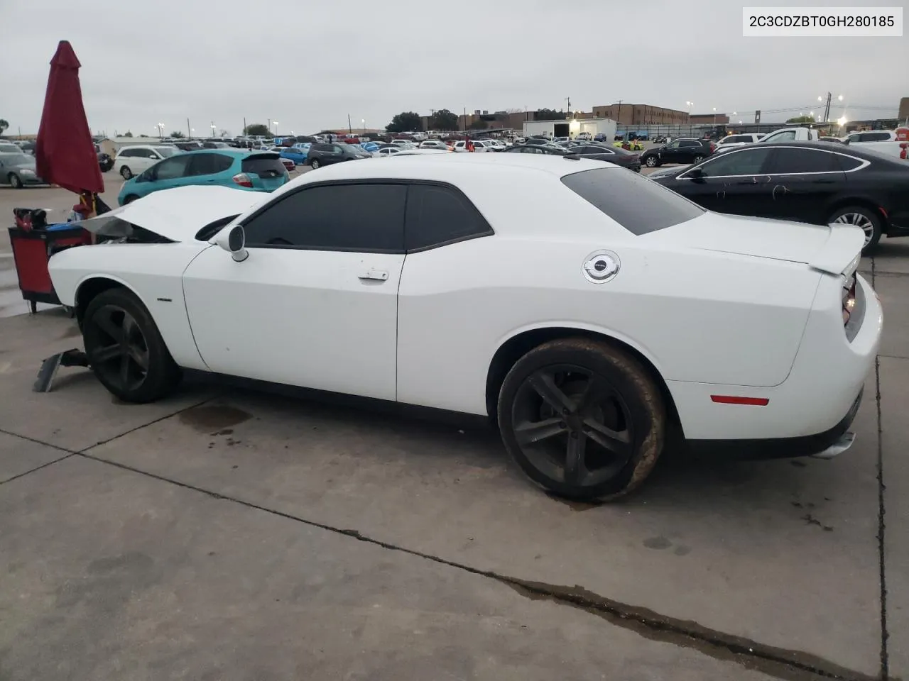 2016 Dodge Challenger R/T VIN: 2C3CDZBT0GH280185 Lot: 72993974