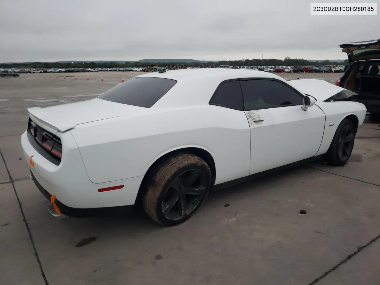 2016 Dodge Challenger R/T VIN: 2C3CDZBT0GH280185 Lot: 72993974