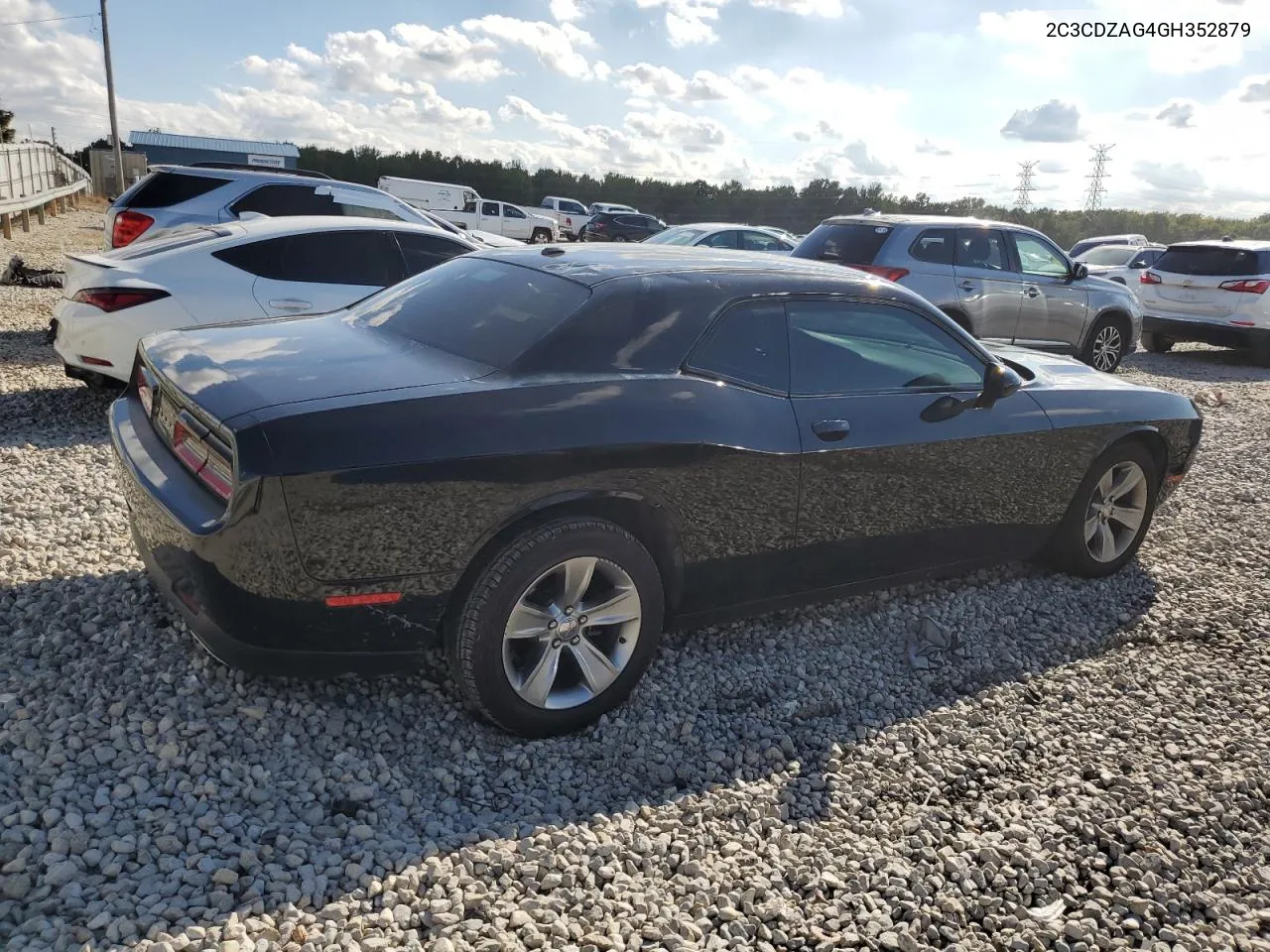 2016 Dodge Challenger Sxt VIN: 2C3CDZAG4GH352879 Lot: 73009124