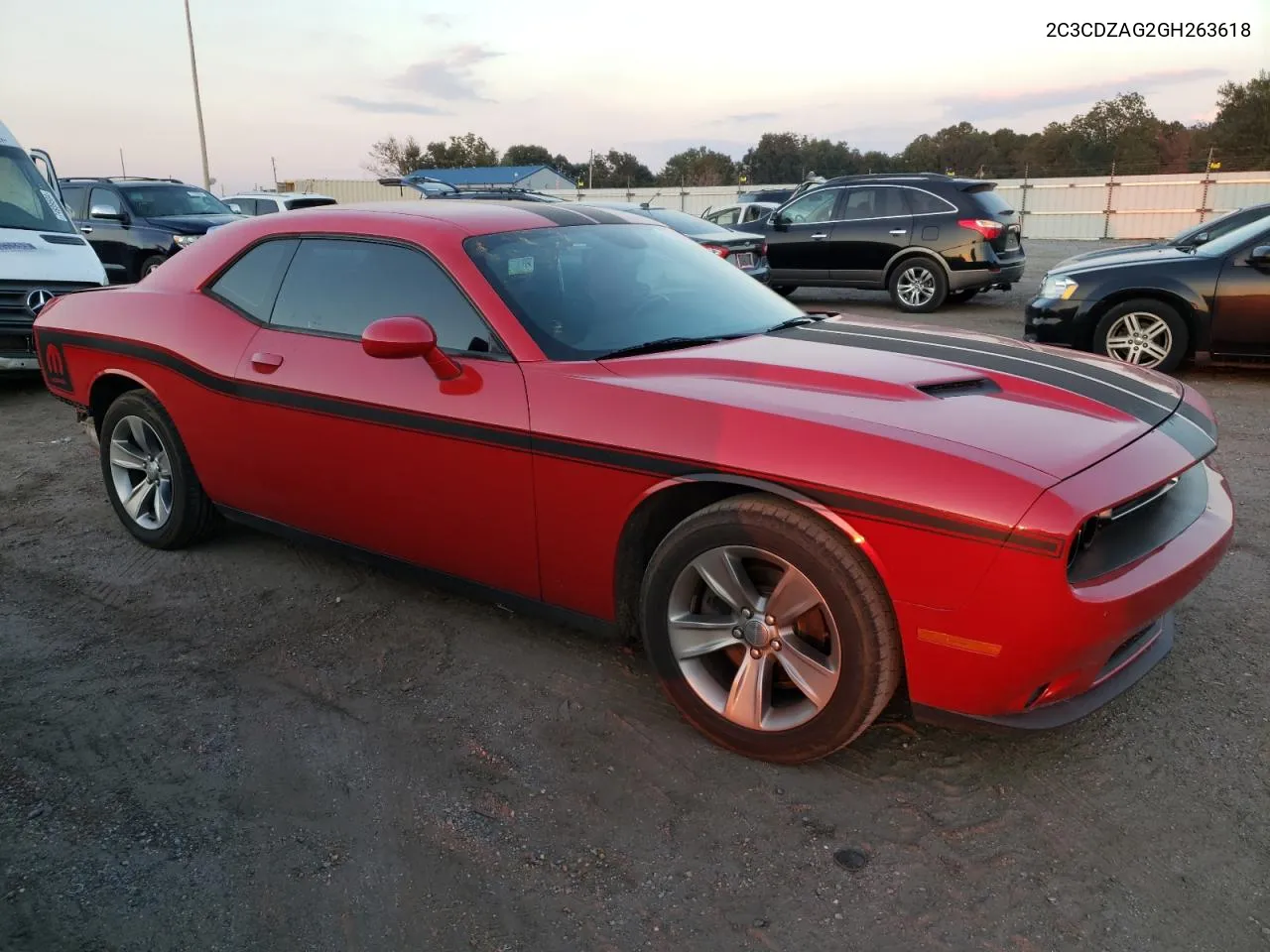 2016 Dodge Challenger Sxt VIN: 2C3CDZAG2GH263618 Lot: 73100964