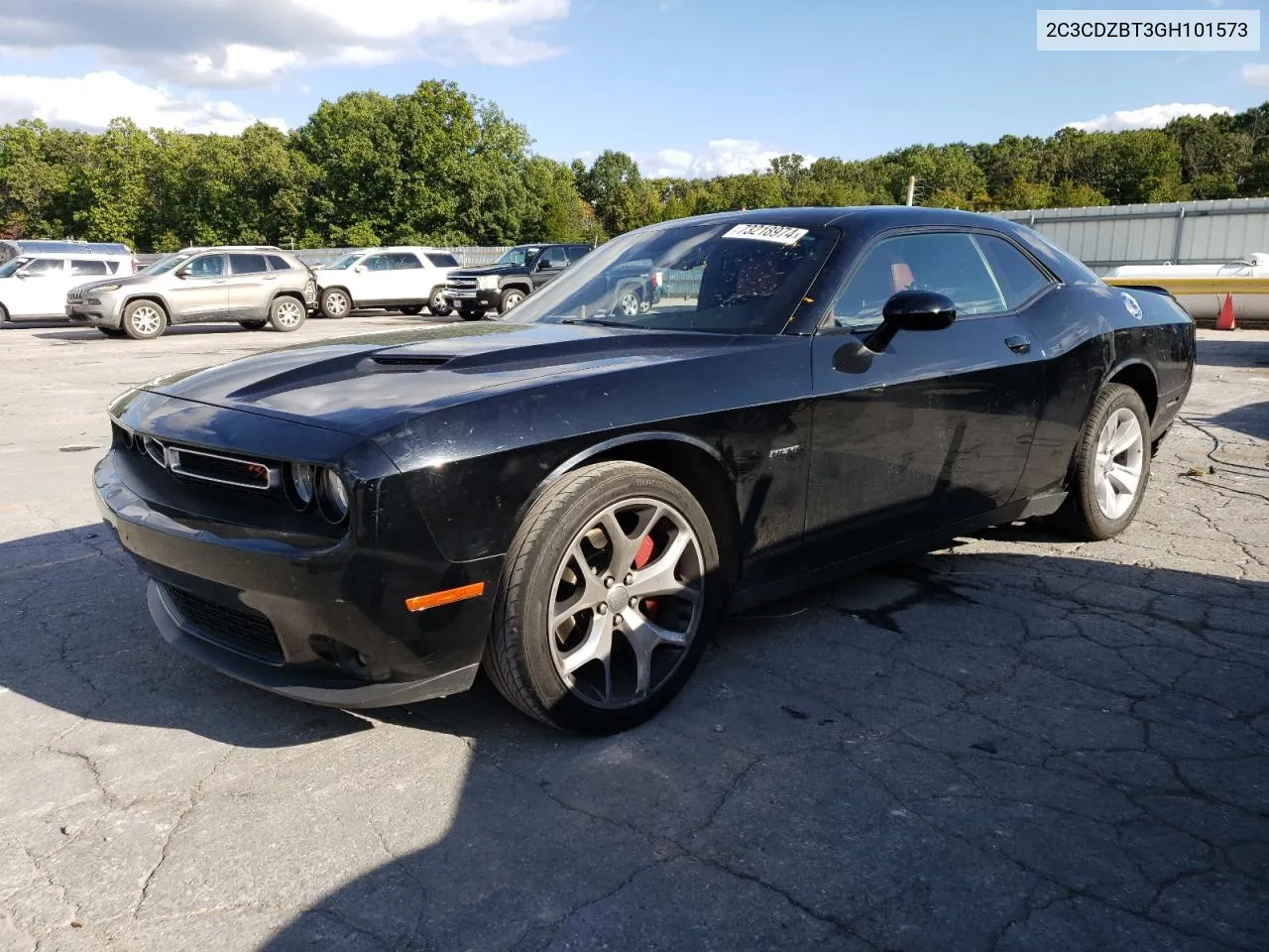 2016 Dodge Challenger R/T VIN: 2C3CDZBT3GH101573 Lot: 73218974