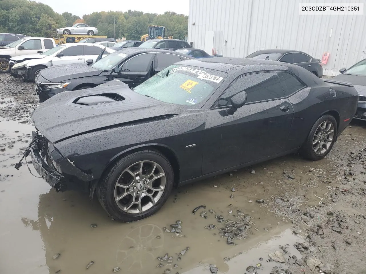 2016 Dodge Challenger R/T VIN: 2C3CDZBT4GH210351 Lot: 73303984