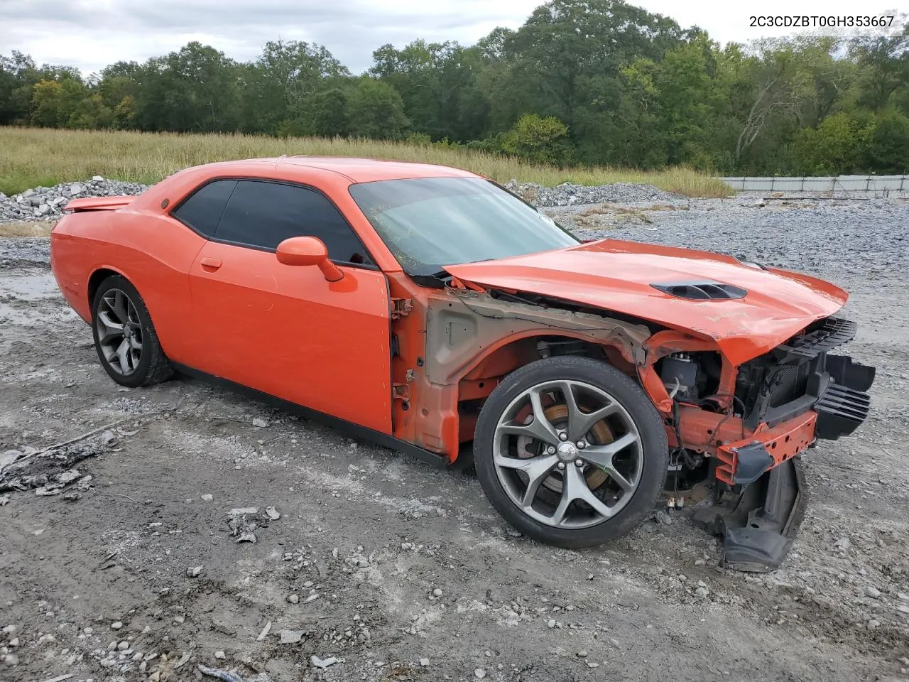 2016 Dodge Challenger R/T VIN: 2C3CDZBT0GH353667 Lot: 73360054