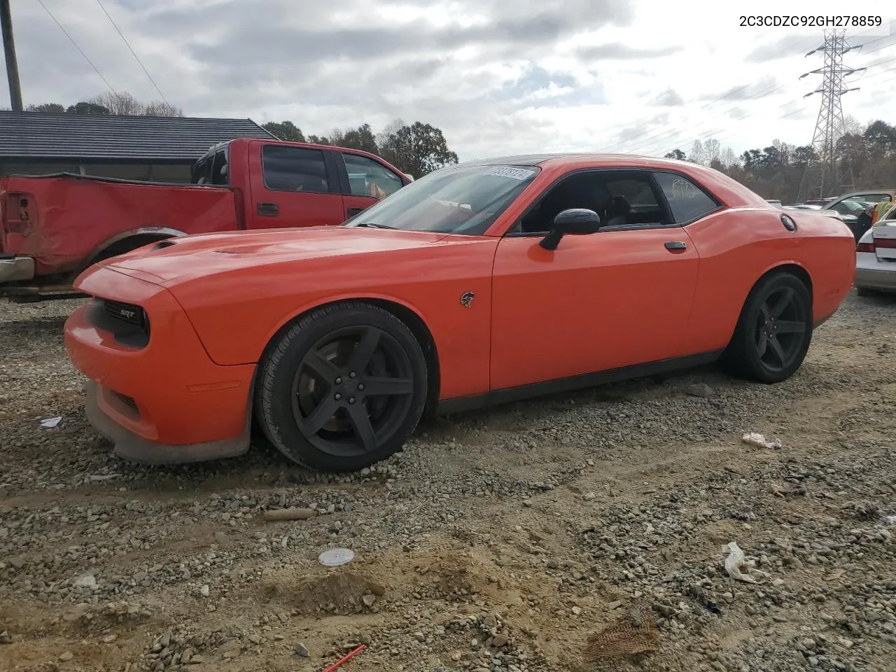 2016 Dodge Challenger VIN: 2C3CDZC92GH278859 Lot: 73378124