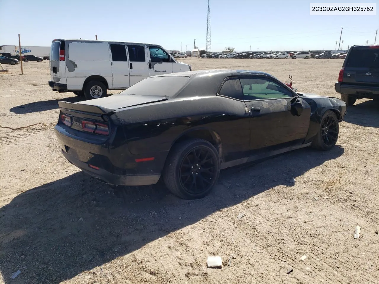 2016 Dodge Challenger Sxt VIN: 2C3CDZAG2GH325762 Lot: 73589334