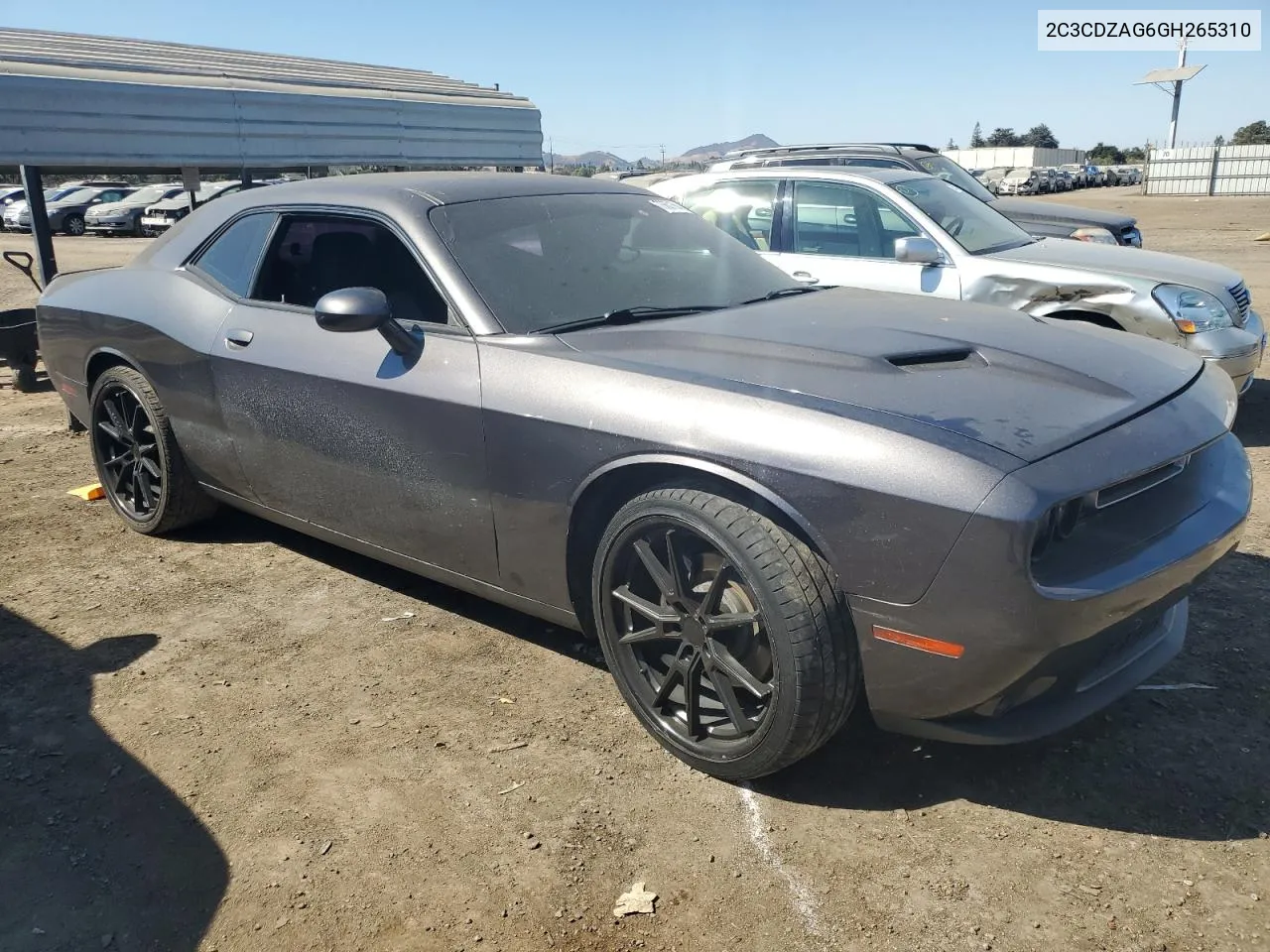 2016 Dodge Challenger Sxt VIN: 2C3CDZAG6GH265310 Lot: 73601564