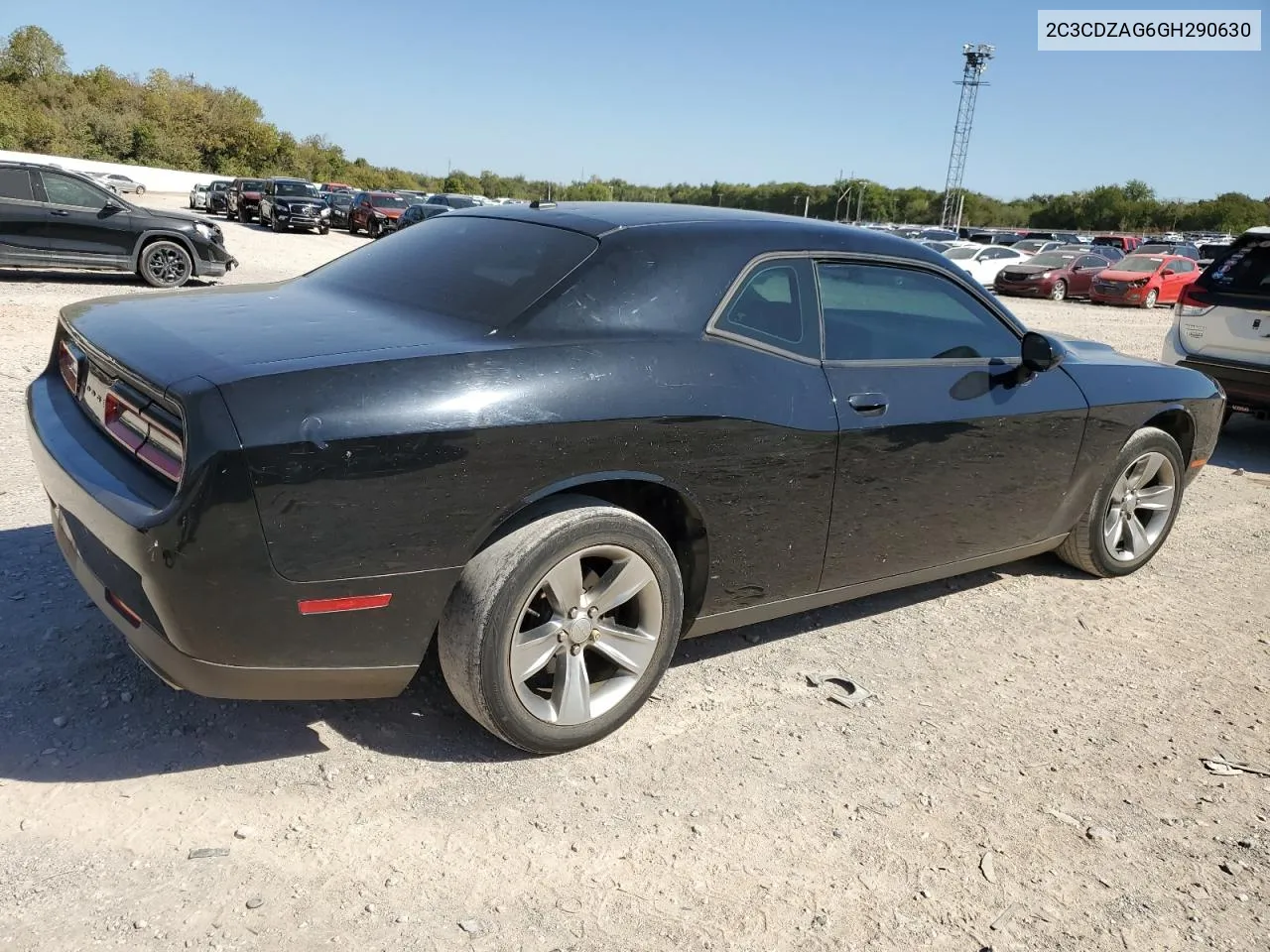 2016 Dodge Challenger Sxt VIN: 2C3CDZAG6GH290630 Lot: 73883344