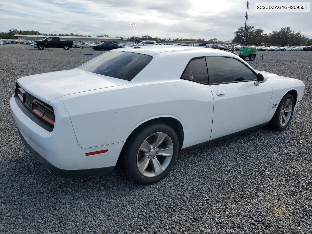 2C3CDZAG4GH309501 2016 Dodge Challenger Sxt